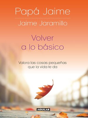 Volver a lo básico - ebook